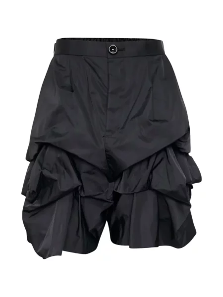 Pantaloni scurți Enföld cu volane negru