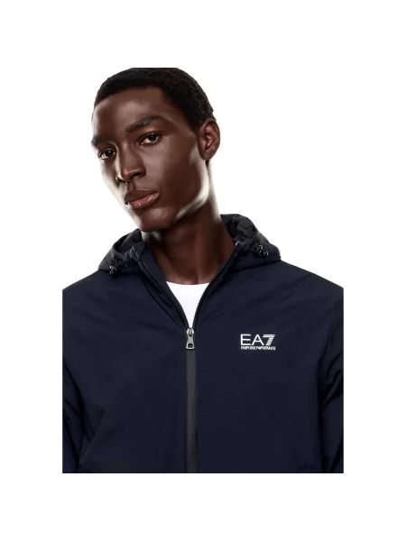Geacă Emporio Armani Ea7 albastru