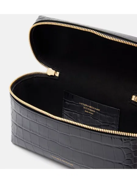 Geantă Victoria Beckham din piele negru