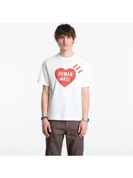 Tricou HUMAN MADE Graphic T-Shirt UNISEX White L alb