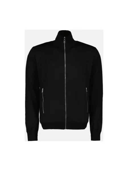 Kurtka bomber Prada wełniany czarny