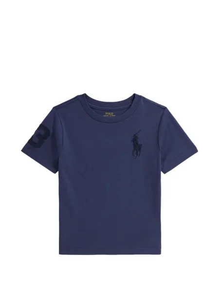 Koszulka polo dziecięca Polo Ralph Lauren niebieska