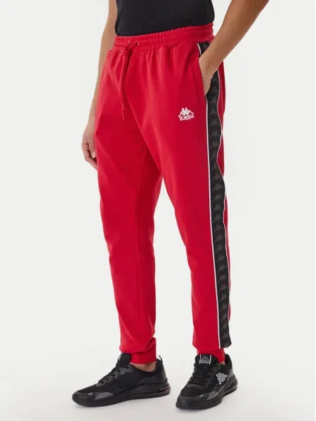 Kappa Pantaloni trening Banda Alanz 3 Comfort Fit roșu