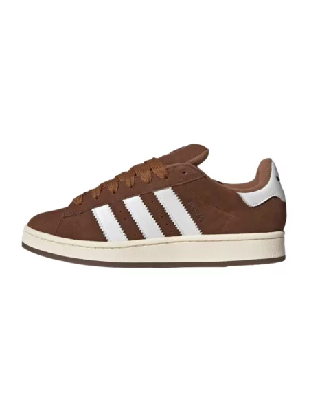 Sneakersy Adidas Campus retro zamszowe brązowe