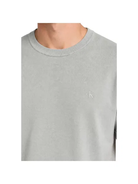 Tricou Calvin Klein Jeans gri