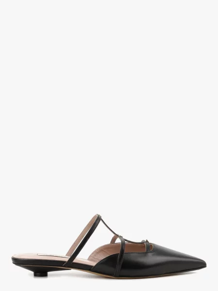 Шкіряні Мюлі LeBERDES чорний