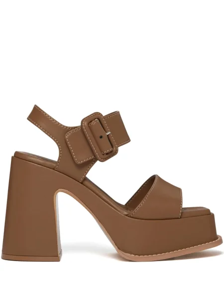Sandale Stella Mccartney cu platformă maro