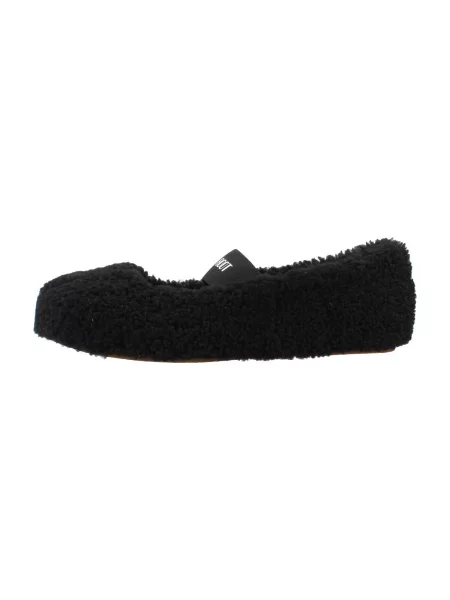 Pantofi Moon Boot din piele de oaie negru