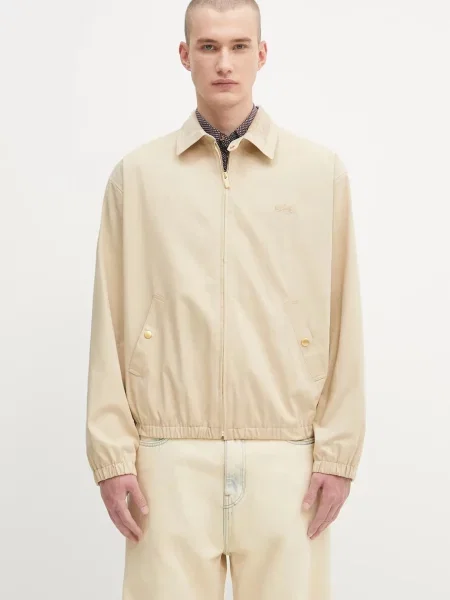 Drôle de Monsieur prechodná bunda pánska s elastanom Le Blouson DrUle béžová