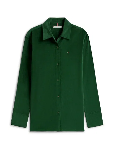 TOMMY HILFIGER Bluză bleumarin / verde închis / roșu alb