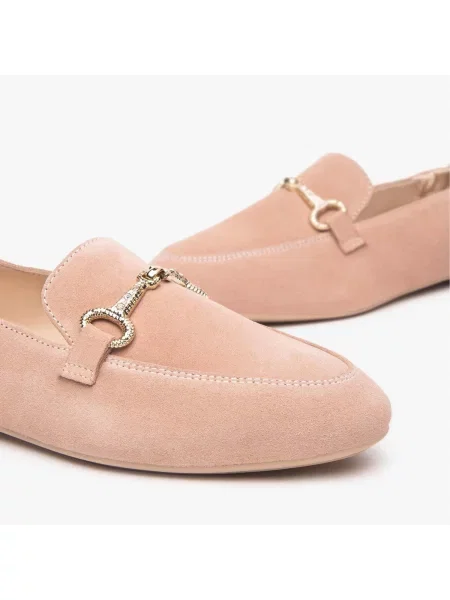 Pantofi Nerogiardini din velur roz