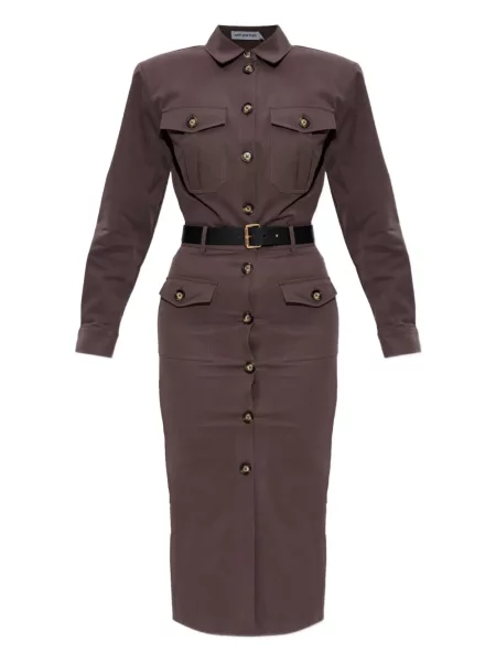 Rochie Self-portrait de costum maro