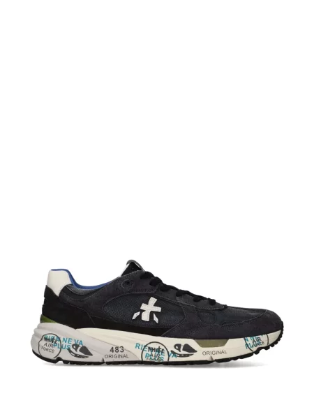 Sneakerși Premiata din piele de căprioară cu autograf negru