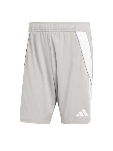 ADIDAS PERFORMANCE Športne hlače Tiro svetlo siva bela