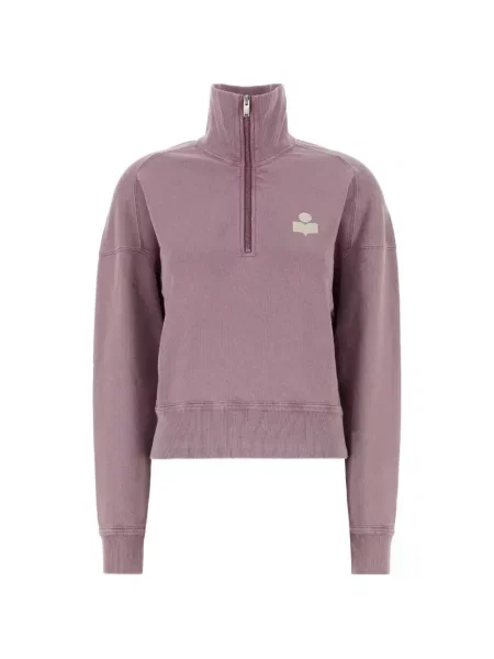 Hanorac cu fermoar Marant Etoile cu imagine violet