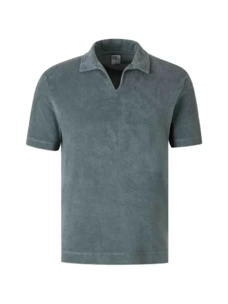 Tricou Fedeli cu decolteu în V verde