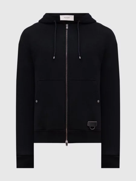 Спортивна куртка з кашеміром Agnona чорна