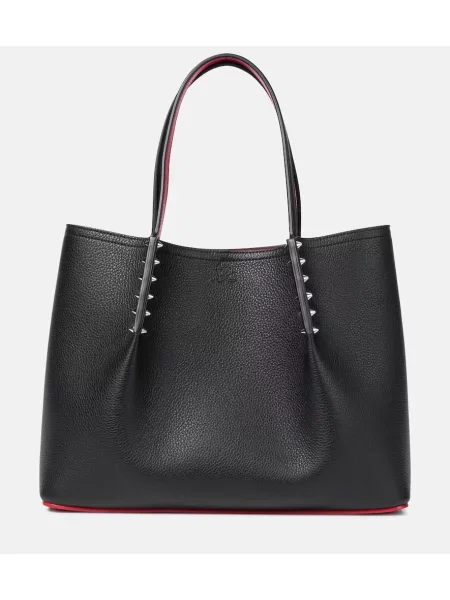 Geanta de piele Christian Louboutin din piele negru