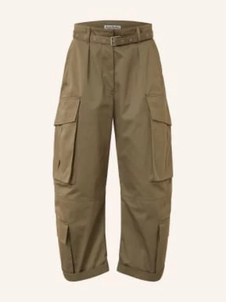 Acne Studios Spodnie Cargo gruen khaki