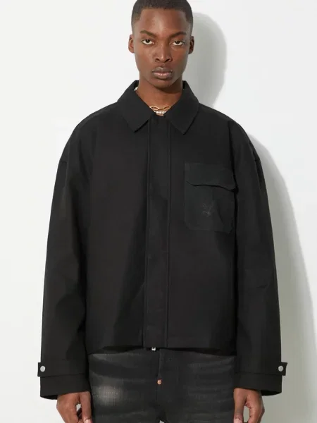 Jakna Represent Horizons za prijelazno razdoblje oversize crna