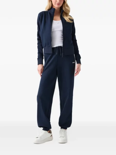 Pantaloni Guess alergare albastru