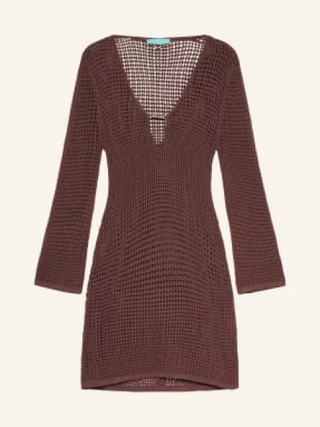 Sukienka Melissa Odabash brązowa