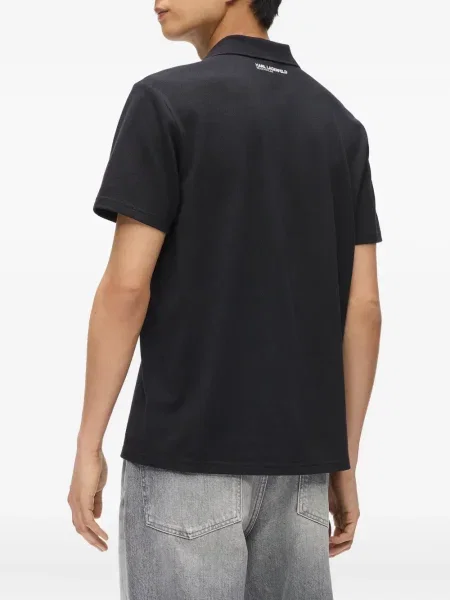 Polo Karl Lagerfeld negru