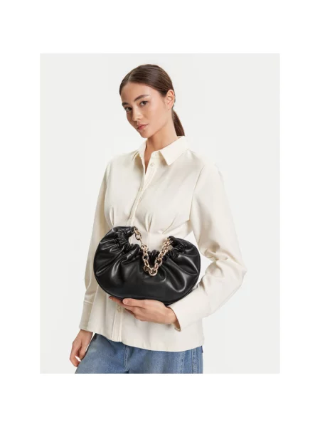 Twinset Torebki Kobieta ONE SIZE Elegancka Kopertówka z Rączką na Łańcuszku czarny
