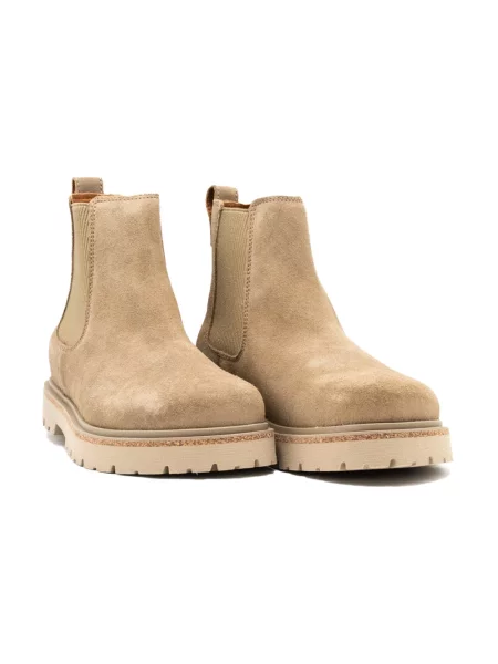 Trampki Birkenstock Highwood Slip On Mid W Leather Velvet Taupe EUR 38 beżowe