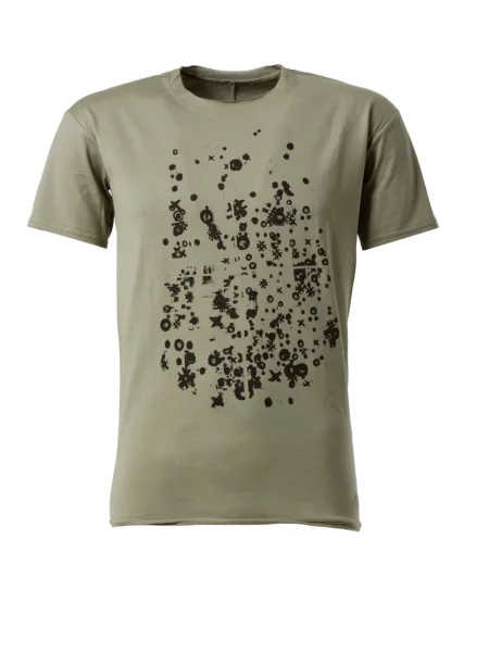 Tricou Leclaireur cu imagine cu imprimeu abstract verde