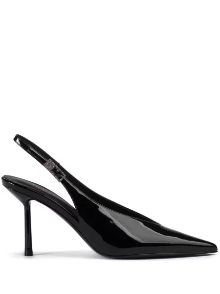 Pantofi cu toc Le Silla din piele negru