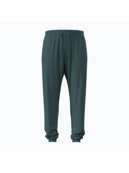 Pantaloni pentru bărbați Under Armour Rival LW Graphic Jogger rack green/black negru
