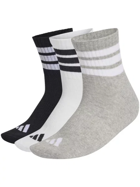 ADIDAS PERFORMANCE Sportske čarape Ess siva melange / crna bijela