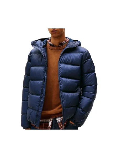 Tommy Jeans Geacă de iarnă Bleumarin albastru