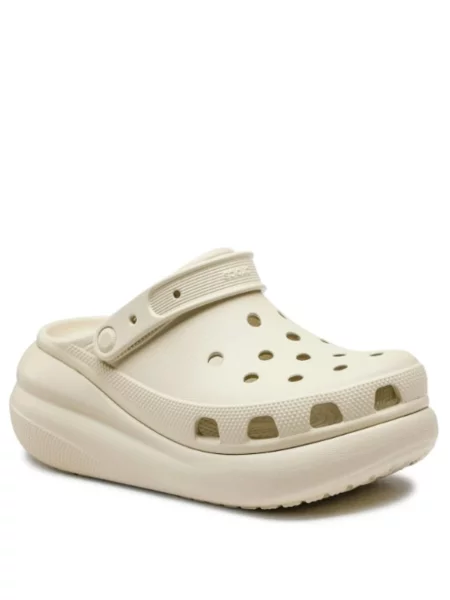 Сабо Crocs бежевые