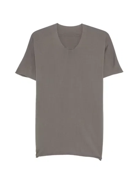 Tricou Label Under Construction cu decolteu rotund gri