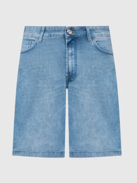 Джинсовые шорты Stefano Ricci синие