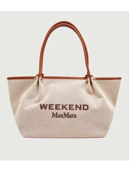 Weekend Max Mara Válltáskák GETTO barna / cappuccinobarna bézs