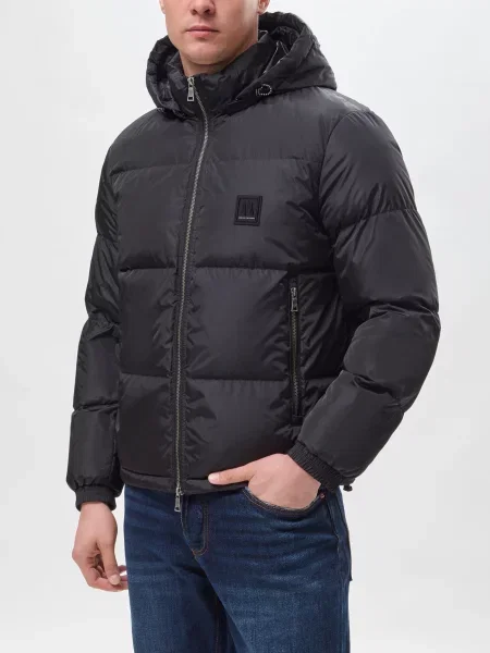 Пуховик Armani Exchange черный