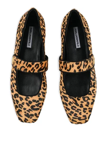 Balerini Karl Lagerfeld cu imagine cu model leopard