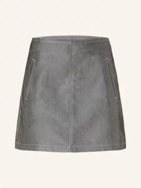 Calvin Klein Jeans Spódnica grau szara