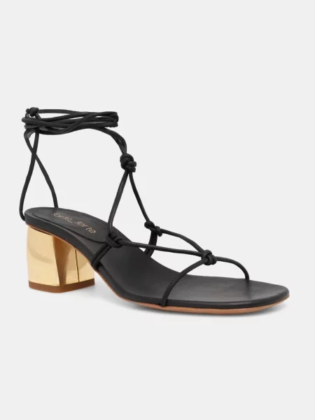 Forte Forte sandale de piele negru