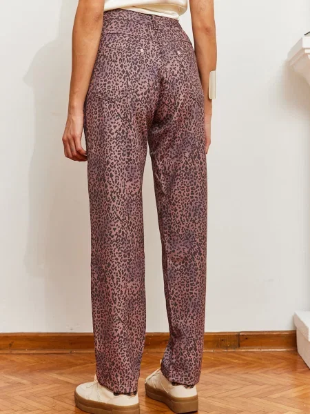 Bianco Lucci Jeans maro / lila negru