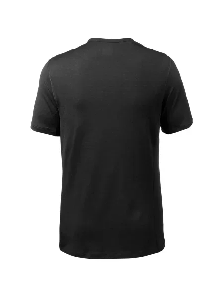Pánske termo tričko Icebreaker Oasis Crewe black čierna