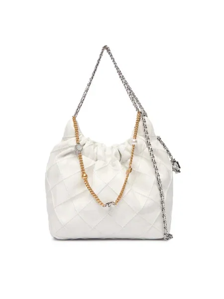 Tory Burch Geantă Fleming alb