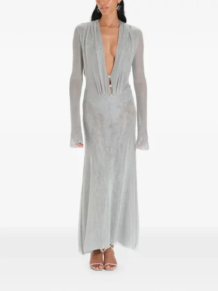 Rochie maxi Manuri gri