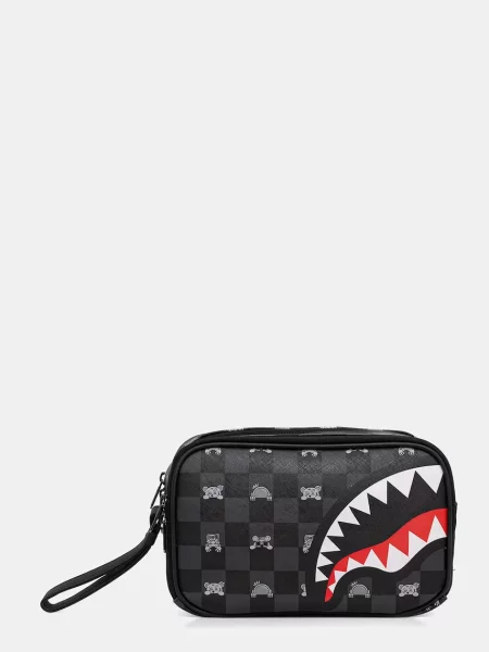 Pungă cosmetică Sprayground negru