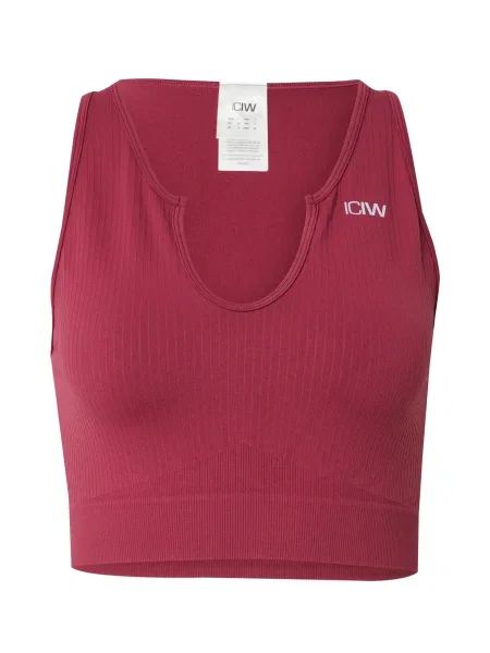 ICANIWILL Športni top Define temno roza