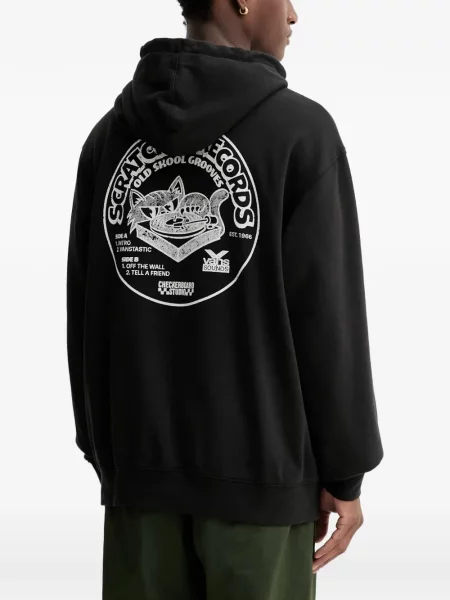 Hanorac cu glugă Vans negru
