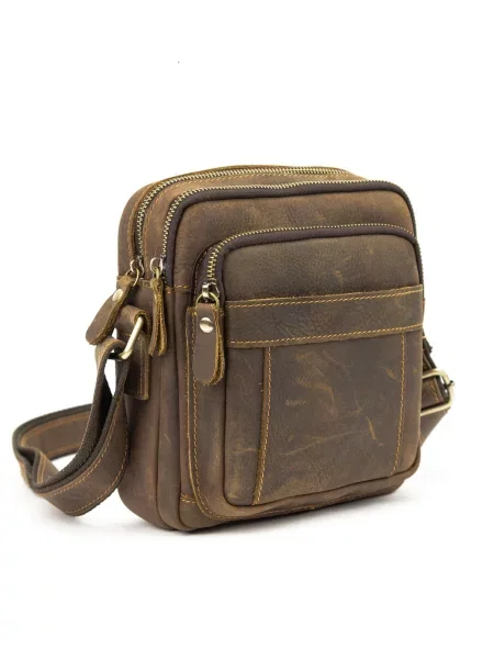 RoyalBag Мессенджер Шкіра коричневий